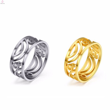 Gay Couple Wedding Jewellery Accessories Hollow Stainless Steel Rings